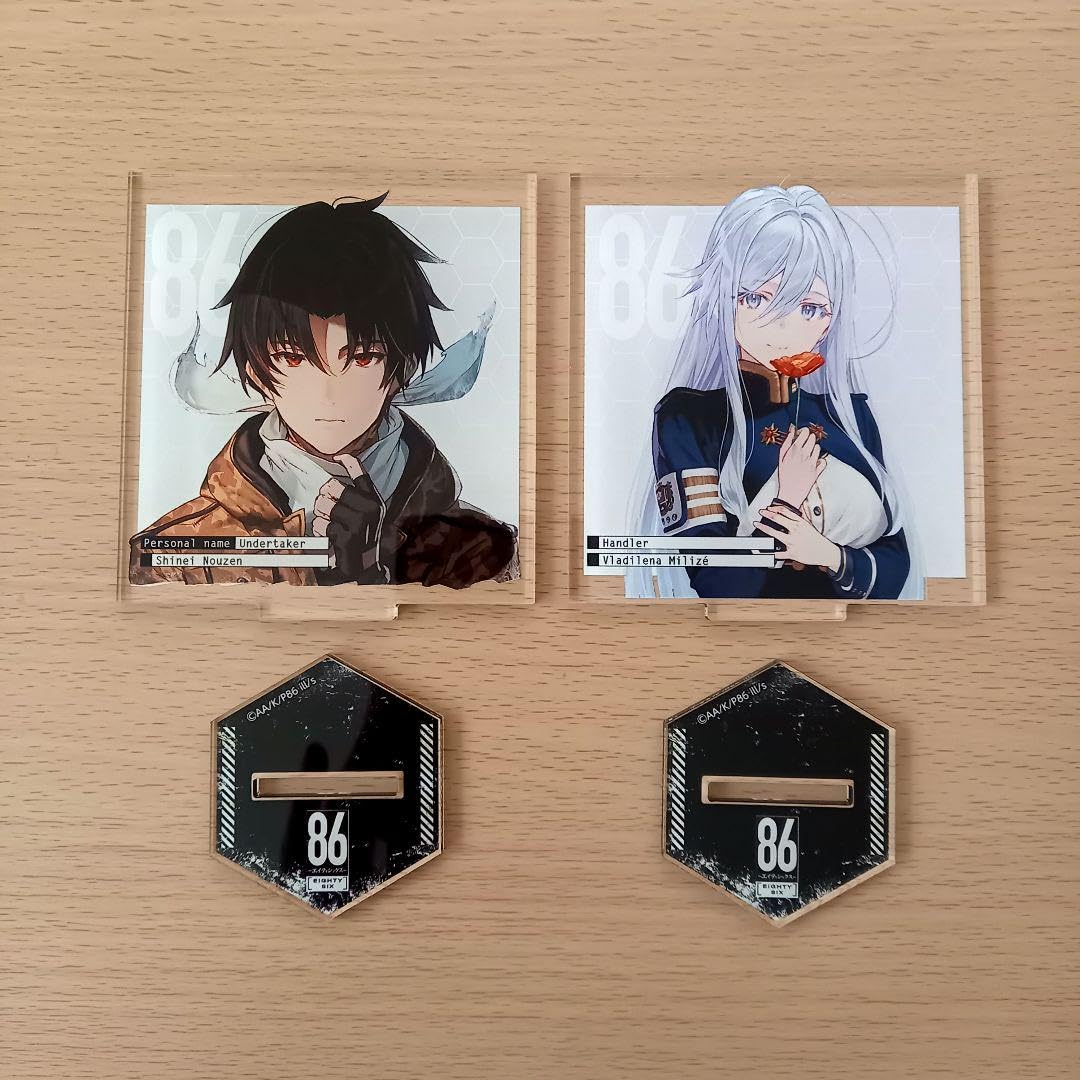 86　くじ引き堂　オンラインくじ 2022 秋　A賞 アクリルプレート　シン 86-エイティシックス- くじ引き堂 オンラインくじ アクリルスタンド